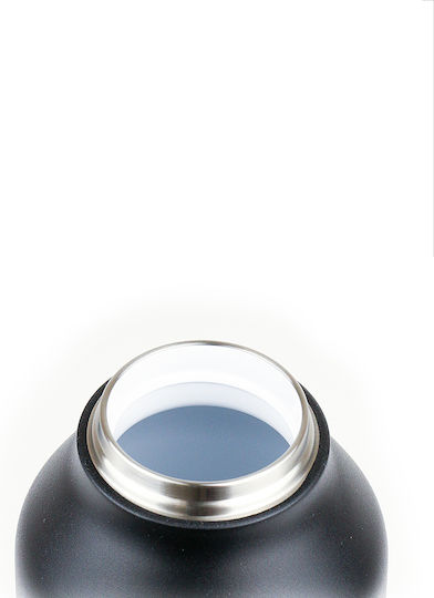 Runbott Μπουκάλι Θερμός Ανοξείδωτο BPA Free 1lt Μαύρο
