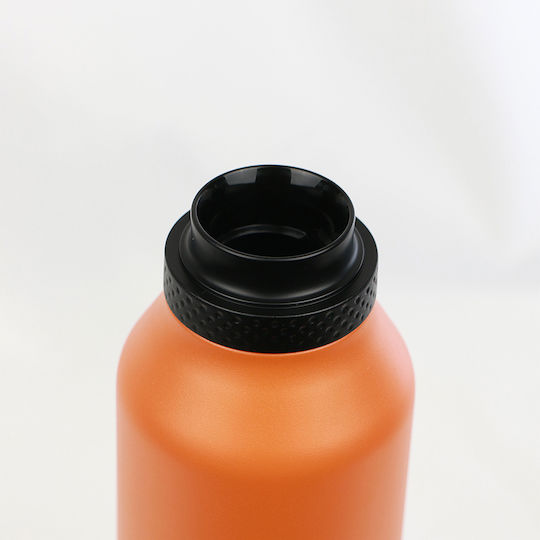 Runbott Μπουκάλι Θερμός Ανοξείδωτο BPA Free 600ml Πορτοκαλί