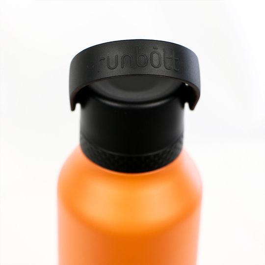 Runbott Μπουκάλι Θερμός Ανοξείδωτο BPA Free 600ml Πορτοκαλί