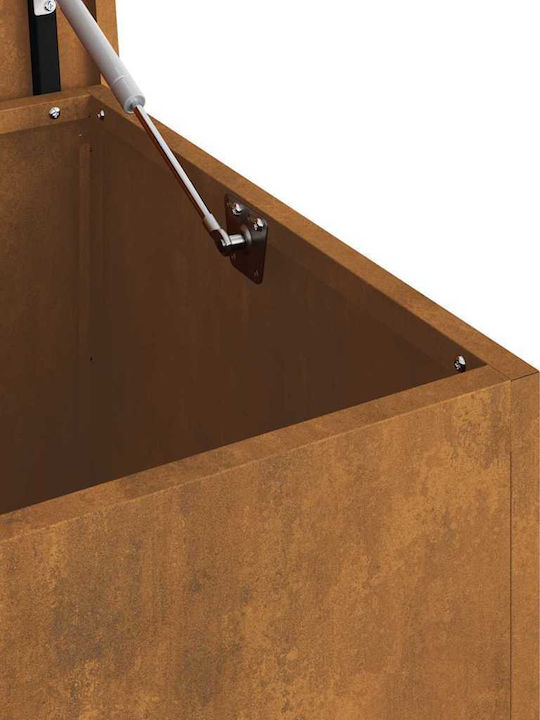 vidaXL Outdoor Storage Box Brown L100xW50.5xH50cm