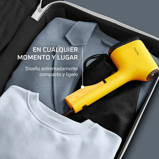 Garment Steamer Hand 1300W with Tank 70ml Yellow