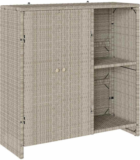 Δίφυλλη Ντουλάπα Πλαστική 100x36x102εκ.