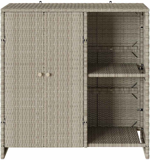Δίφυλλη Ντουλάπα Πλαστική 100x36x102εκ.