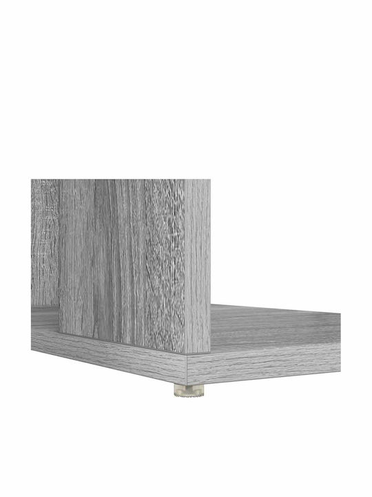 Γραφείο Υπολογιστή Ξύλινο Γκρι Sonoma 130x50.5x75εκ.