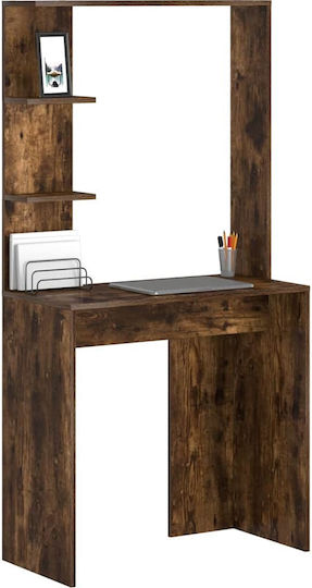 Computer Büro Holz Smoked Oak 78.5x37x154.5cm