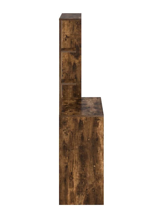 Computer Büro Holz Smoked Oak 78.5x37x154.5cm