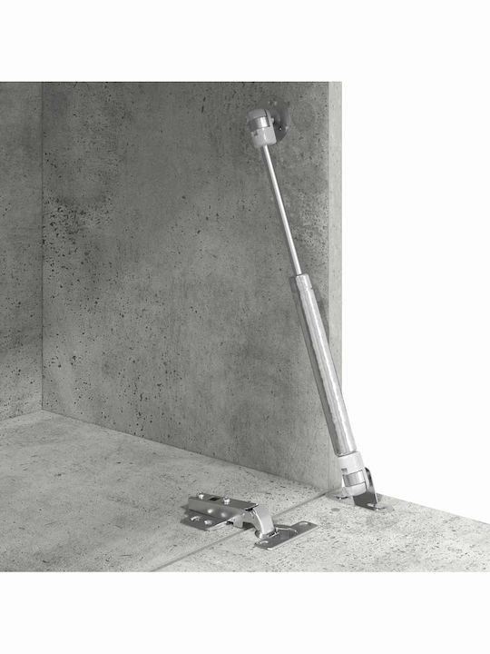 Computer Büro Holz Grey Concrete 71.5x31.5x106.5cm