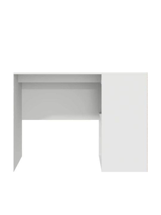 Birou Din Lemn Alb 90x50x75cm