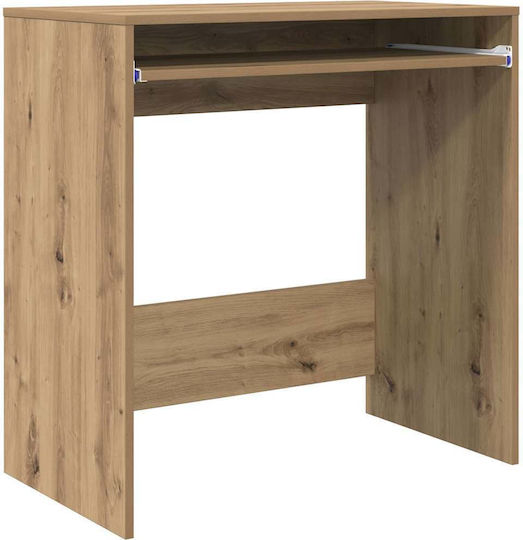 Computer Office Wooden Weathered Oak 77.5x43x79cm