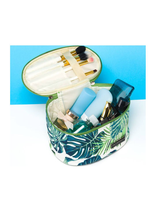 Light Makeup Case Box Monstera Leaves Peterson
