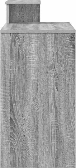 Birou de calculatoare din lemn Gri Sonoma 106x40x88.5cm