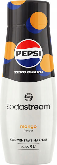 Sodastream Pepsi Λεμονάδα Mango Συμπυκνωμένη Χωρίς Ανθρακικό & Ζάχαρη σε Μπουκάλι 2x440ml