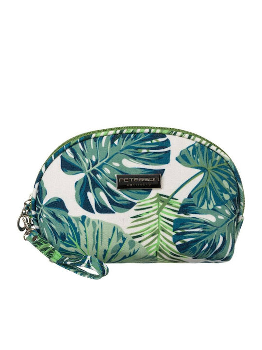 Colorful Zippered Makeup Bag Wrist Strap Peterson