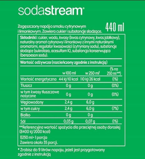 Sodastream Pepsi Σόδα με Ανθρακικό σε Κουτί 6x440ml