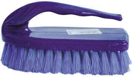 Viosarp Plastic Household Cleaning Brush with Handle Blue