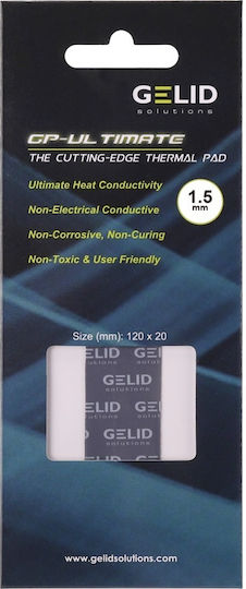 Gelid Solutions GP-Ultimate Pad termic 120 x 20 x 1,5 mm 15 W/mK Gri