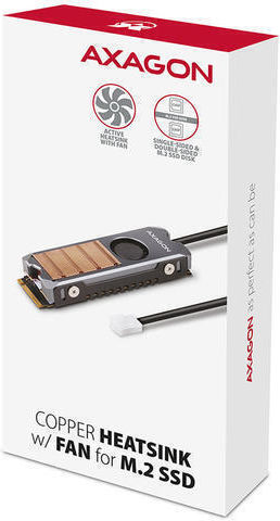 Axagon M.2 SSD Cooling Gray