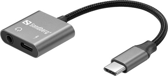 Sandberg Converter USB-C male to USB-C female 1pcs (136-67)
