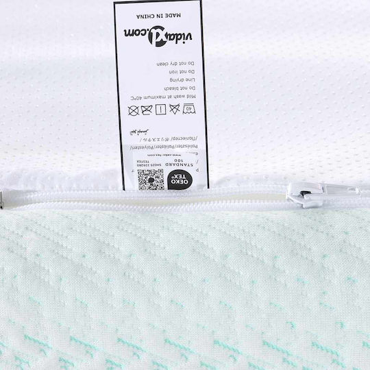vidaXL Mattress Topper Semi-Double Polyester 120x200x6cm