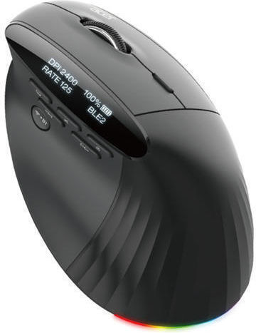 Acer Smart Fit Ασύρματο Bluetooth Vertical Ποντίκι Μαύρο