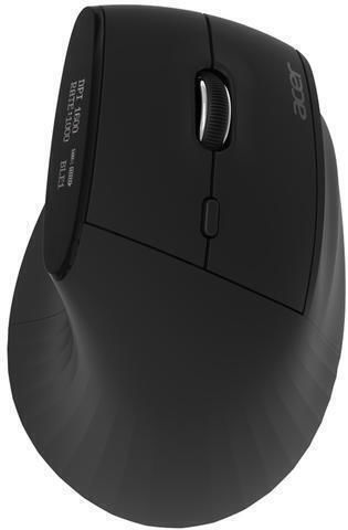 Acer Smart Fit Ασύρματο Bluetooth Vertical Ποντίκι Μαύρο