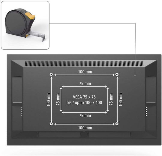 HAMA 00220802 Wandhalterung für Fernseher bis 26"