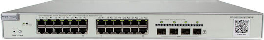 Ruijie RG-NBS3200-24GT4XS-P Managed L2 PoE+ Switch με 24 Θύρες Gigabit (1Gbps) Ethernet και 4 SFP Θύρες