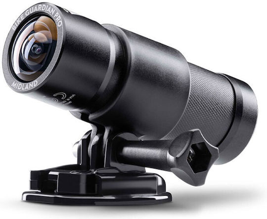 Midland Bike Guardian Pro Dash Cameră de Acțiune 2K și Wi-Fi Neagră