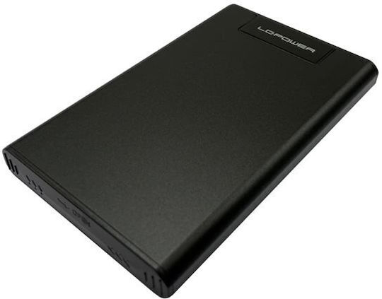 LC-Power Case for Hard Drive 2.5" SATA III with Connection SATA USB 3.2 Type-C