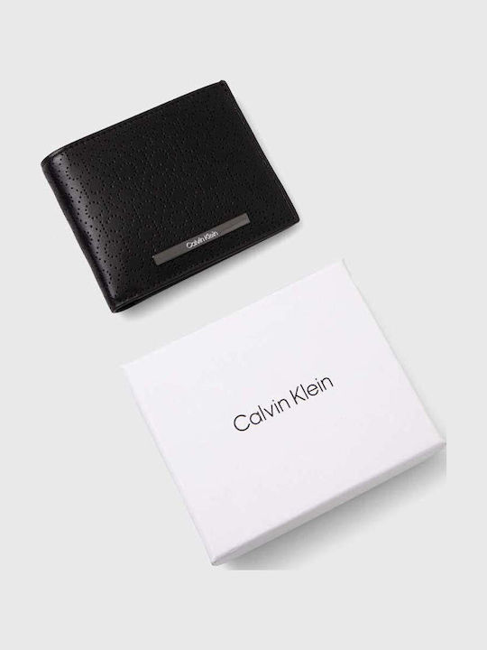 Leather Women's Wallet Coins Black