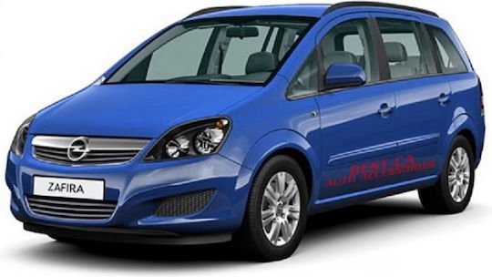 Best-Ka Πόμολο Ταχυτήτων για Opel Zafira Μαύρο