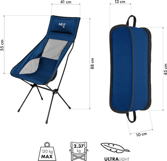 Nils Chair Beach Blue
