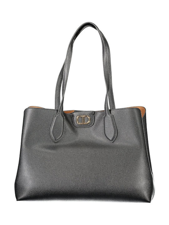 Twinset Women's Bag Tote Handbag Black 252TB7150-12674