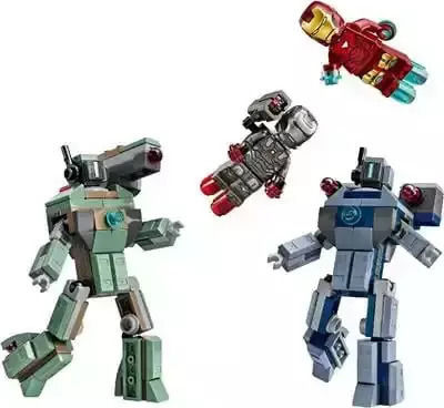LEGO Super Heroes Iron Man & War Machine for Ages 7+ 204 Pieces