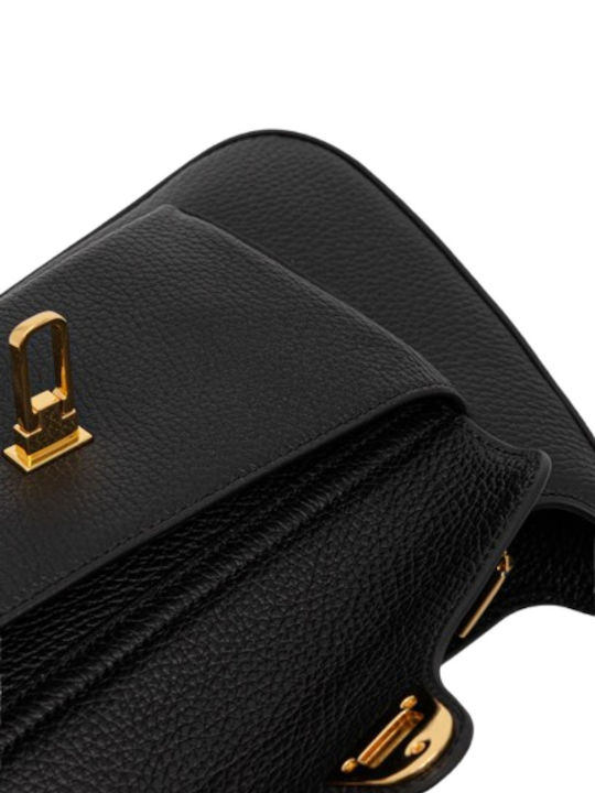 Leather Women's Bag Handbag Black