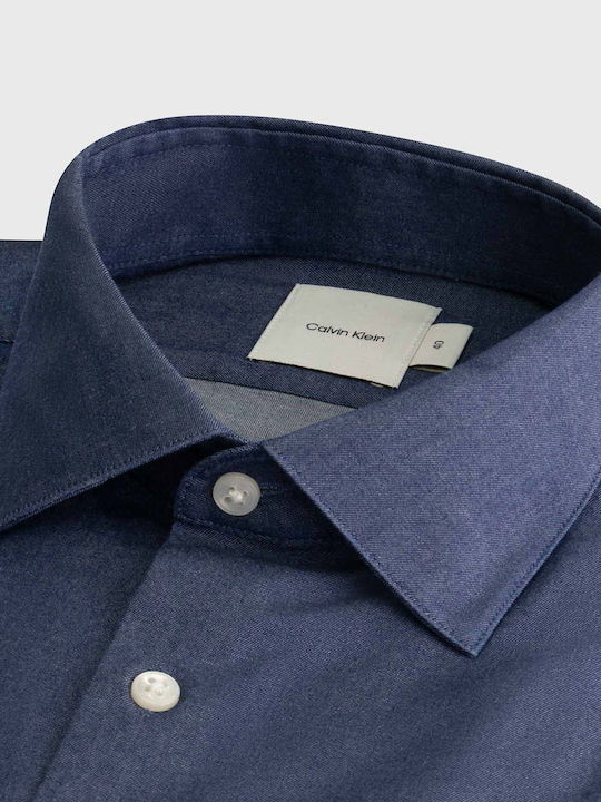 Calvin Klein Cotton Shirt Denim
