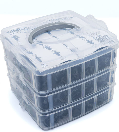 Set Car Clips Clamps Pins 630 Pieces Installation Tools