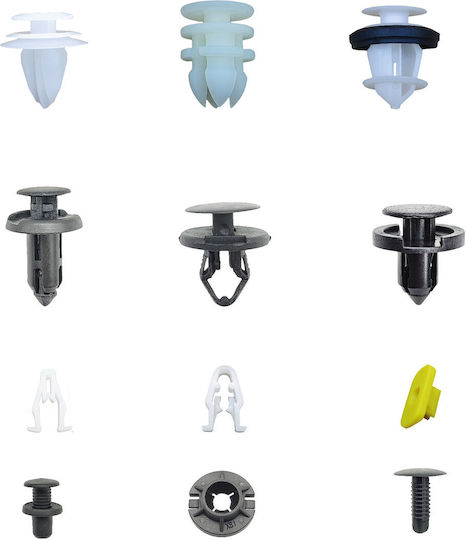 Clips Pins Dedicated Tesla Set 300 Pcs