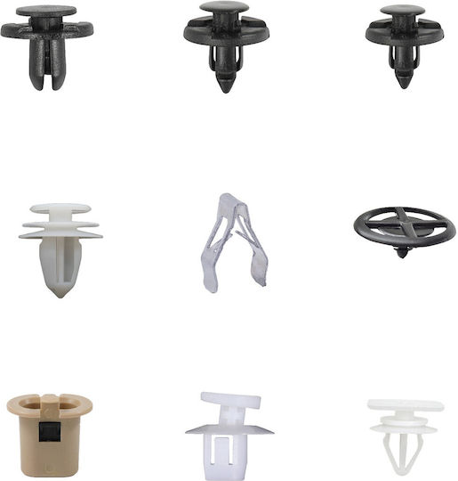 Dedicated Clips Fasteners Nissan Set 410 Pcs