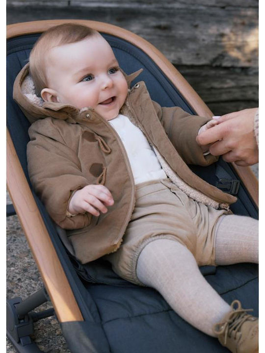 Kids' Coat Montgomery with Hood Beige