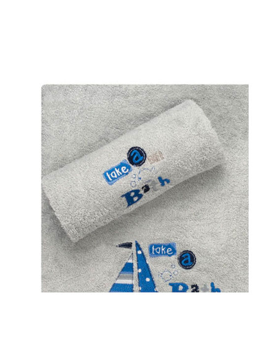 Beauty Home Set of baby towels 2pcs Grey