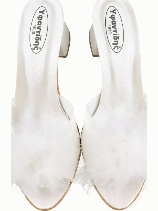 Bridal Women's Slippers White