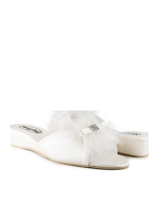 Bridal Women's Slippers White