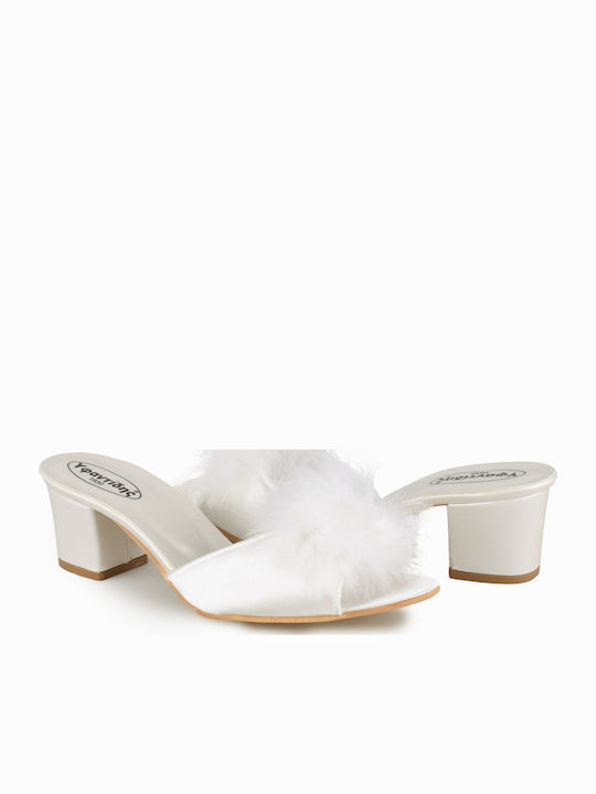 Bridal Women's Slippers White