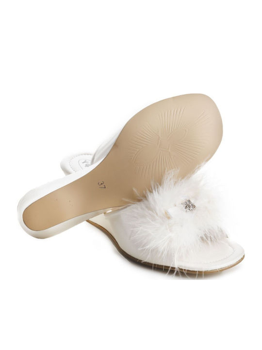 Bridal Women's Slippers White