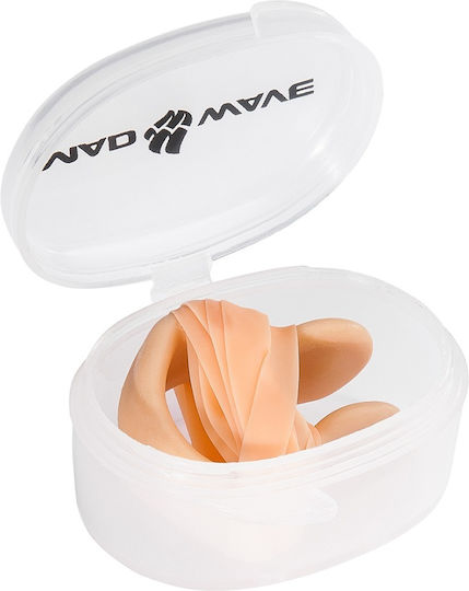 Mad Wave Nose Clip Safety Strap Mad Wave White