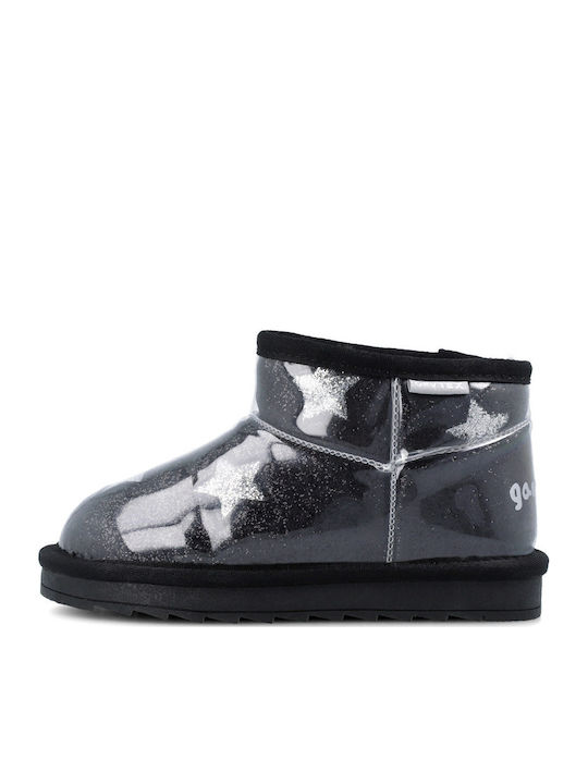 Anatomical Kids Boots from Patent Leather Black
