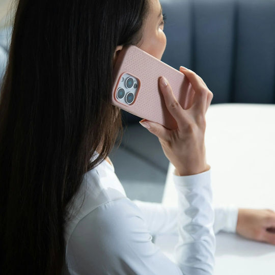 Incase Back Cover Δερμάτινο Ροζ (iPhone 16 Pro Max)