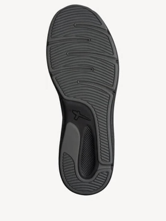 Women's Slip-Ons Made Of Synthetic Leather Black