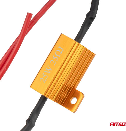 Canbus Резистор Led Крушки 25Ω 25W Amio-04093